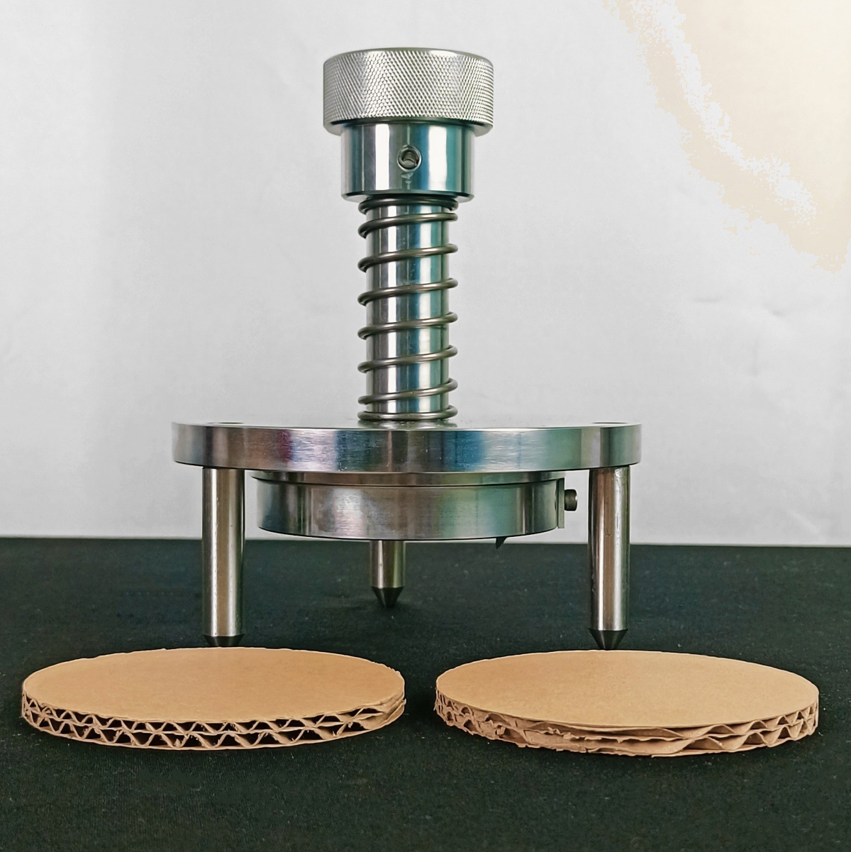 Плоский тестер давления, образец плоского давления, нож для резки образца плоского давления, тестер прочности на сжатие