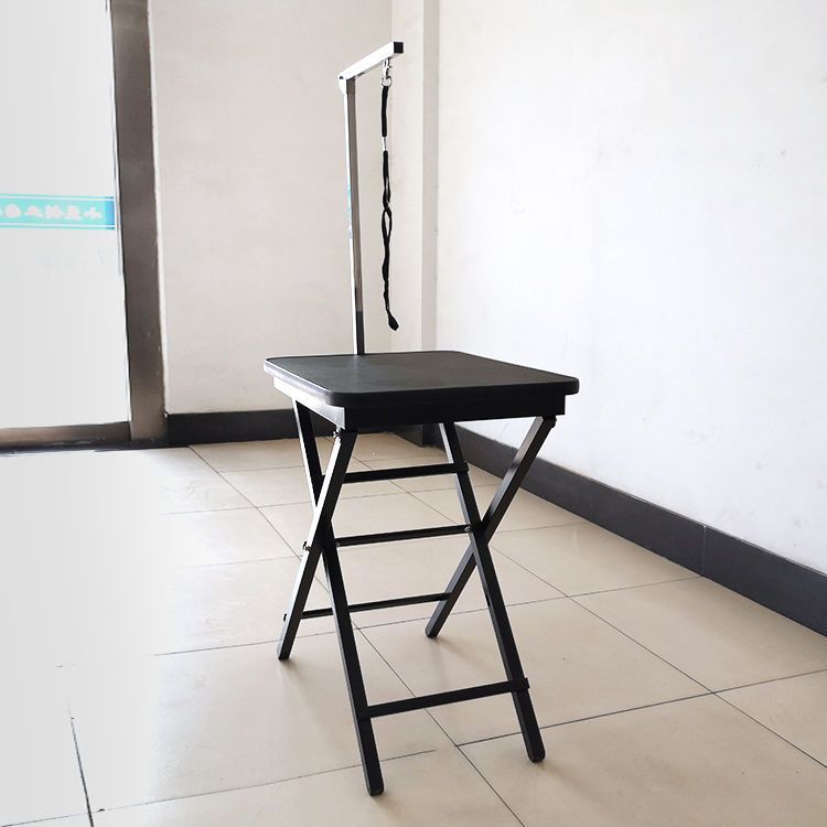 Pet Grooming Table for Dogs and Cats, Competition Table, Portable Floor-Standing Folding X-Shaped Stall for School Outings