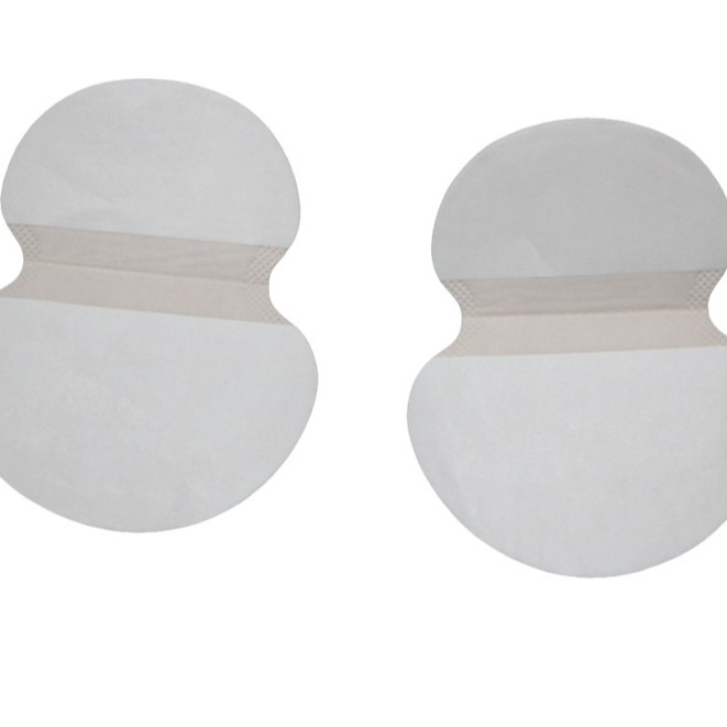 Underarm Sweat-Absorbent Pads, Transparent Sweat-Absorbent Pads, Armpit Pads, Ultra-Thin Sweat-Absorbent Pads for Underarms, 2 Pieces