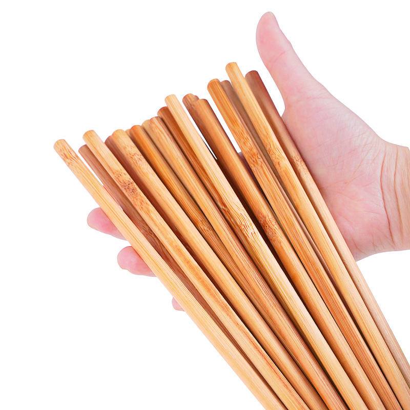 Disposable Carbonized Bamboo Chopsticks Separate Packaging Hygienic Convenient Hotel Restaurant Hot Pot Shop Takeaway Chopsticks