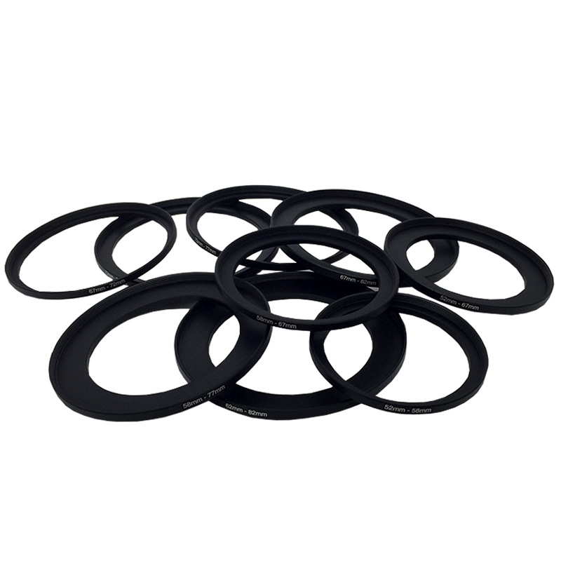 Reverse Connection Adapter Ring 37-49-52-55-58-62-72-77-82mm Small to Large to Small Filter Adapter Ring