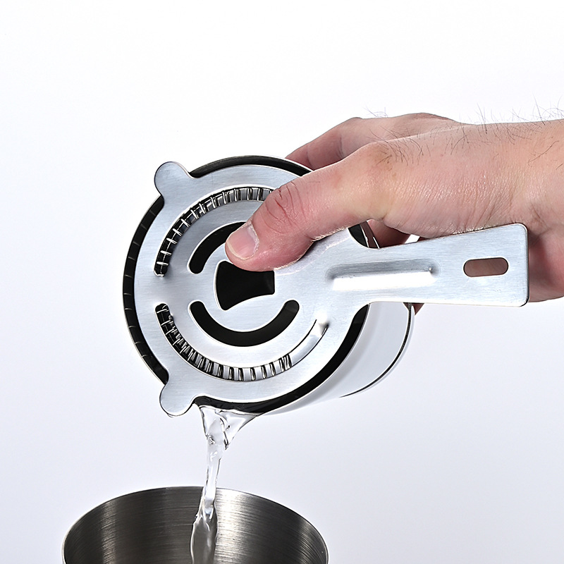 Factory wholesale professional stainless steel wine mixer ice filter for wine mixer ice separator filter screen filter wine filter