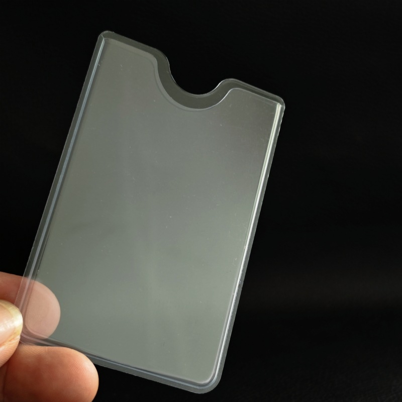 Manufacturers make double-sided transparent hard shell PVC card set bank card set ID card protective cover ultra-thin and convenient anti-magnetic