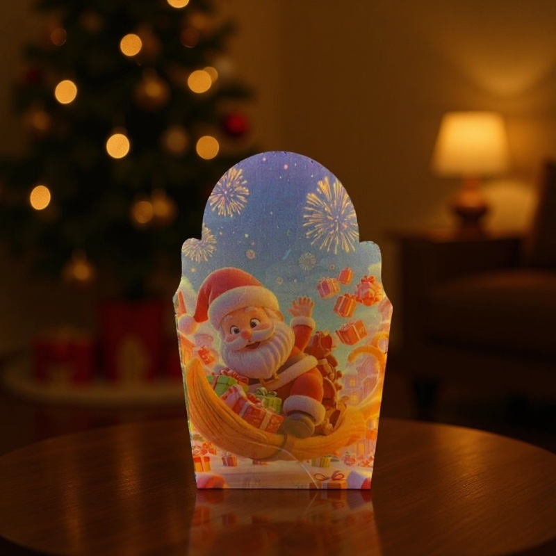 Кросс-бордерный новый продукт, призрачное голографическое зеркало, рождественское голографическое зеркало, новинка