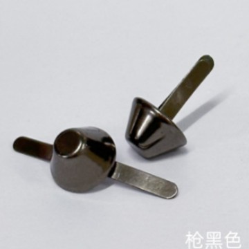 Factory direct round head metal nails DIY leather luggage accessories two feet bucket nails flat head gun nails