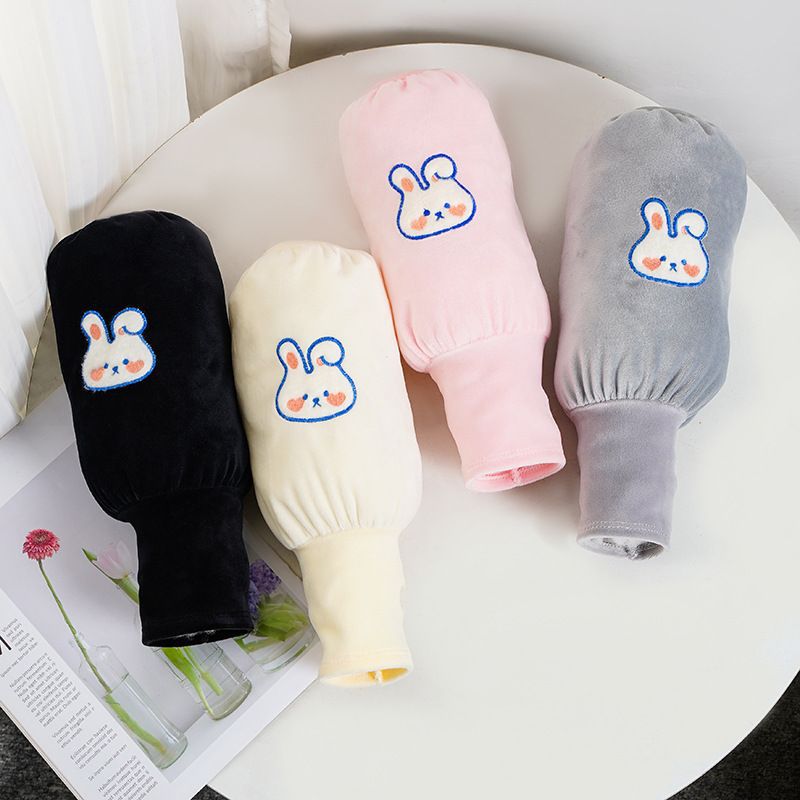 Новые зимние детские двусторонние рукава, милые теплые рукава для рук, защитные рукава для детей и студентов, длинные рукава для письма