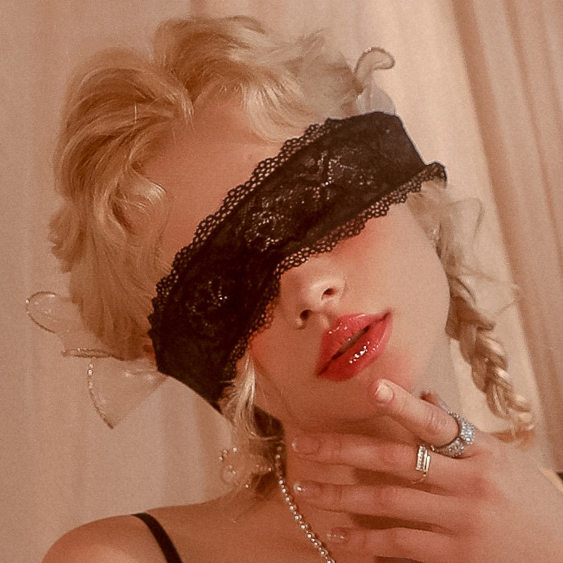 nightclub party queen eye mask fun accessories sexy lace eye veil passion binding embroidered hollow mask