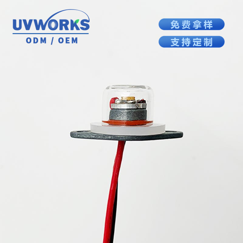 UVC LED sterilization module metal seat air water sterilization LED quartz glass waterproof sterilization lamp manufacturer