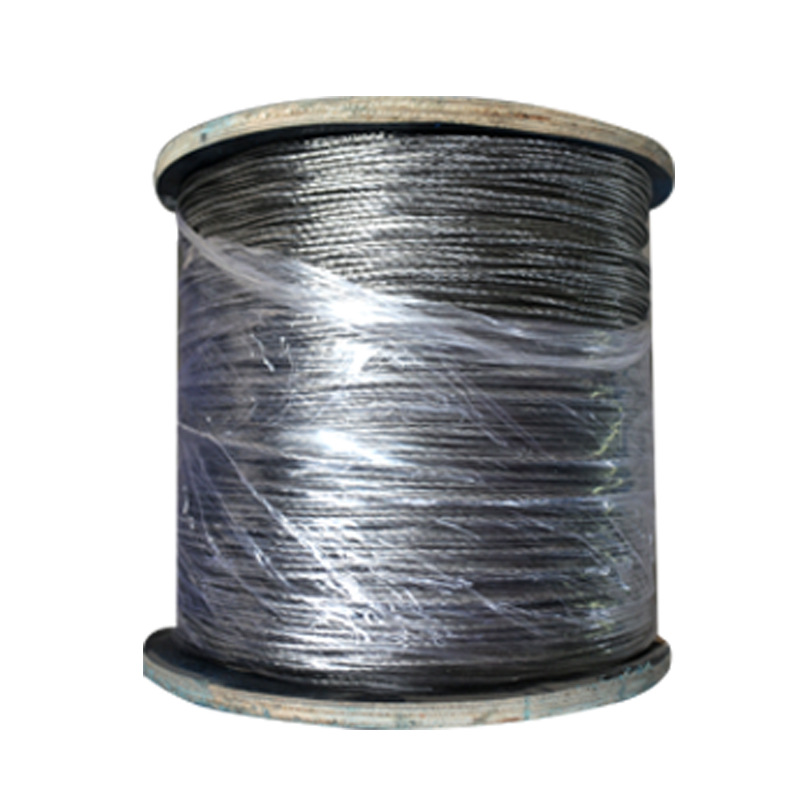 Production and supply of 7-strand steel strand for cable hot-dip galvanized steel strand for overhead optical cable