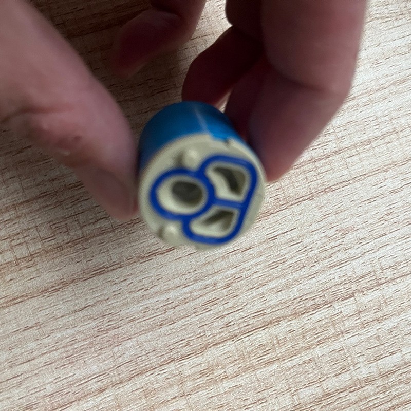 Universal Electric Water Heater Mixing Valve Core U-Shaped Mixing Hot and Cold Water Ceramic 25mm Accessories