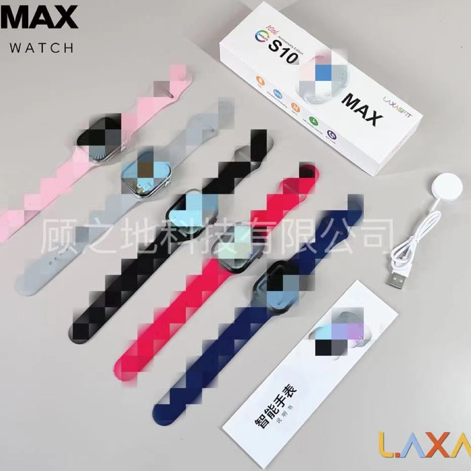 Умные часы S10Max Bluetooth вызов Новый внешний вид 2.29 дюйма HD AMOLED экран с NFC