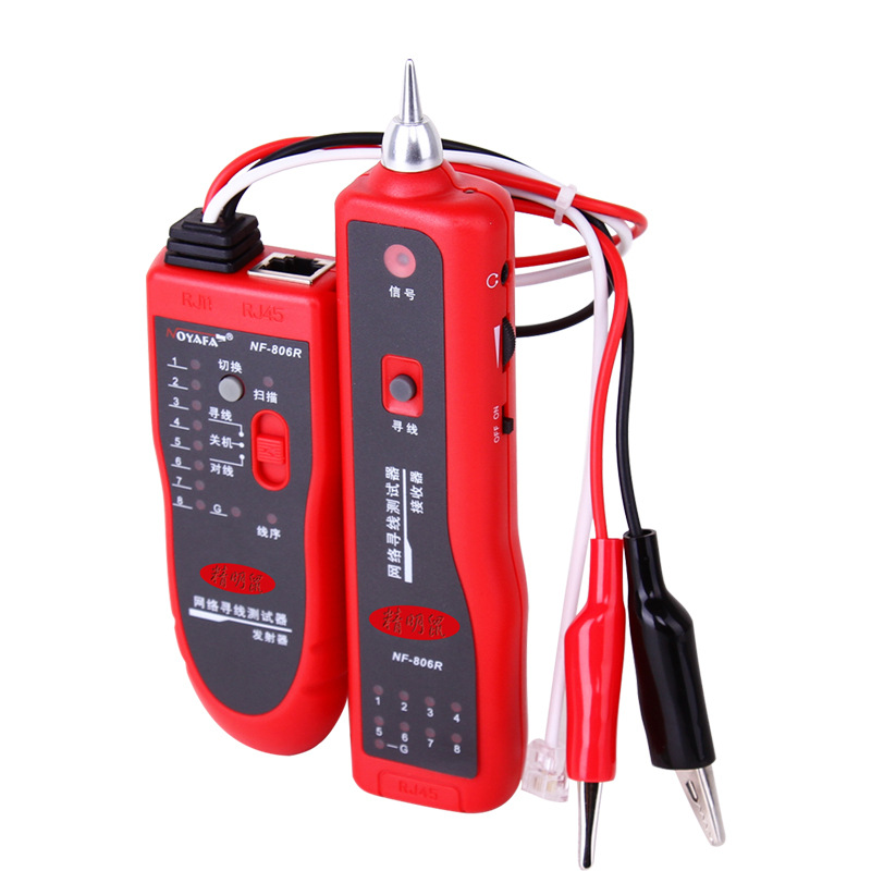 Jingming Mouse Factory wholesale NF-806R Line Finder Line Finder network line detector multi-function line inspection detector