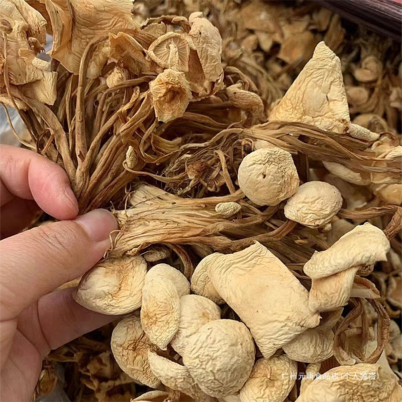 2025 New Bulk Dried Goods Enoki Mushroom Edible Fungi Market Exhibition Stall Products Enoki Mushroom Dried Yellow