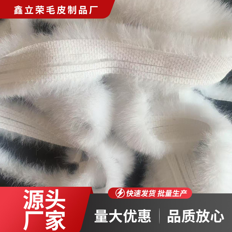 Фабричные поставки 0.5см имитации норкового меха, ручная работа, DIY клубничная декоративная заколка для волос, материалы для аксессуаров