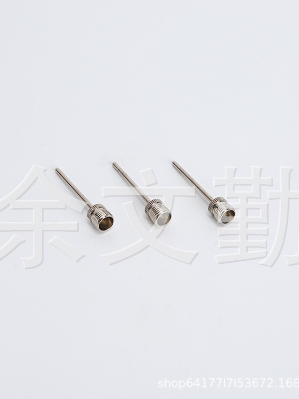 Copper needle factory direct American inflatable needle with hole metal needle football inflatable needle basketball inflatable needle ball needle gas