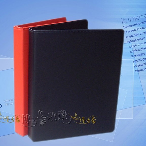 Neutral 9-Hole Standard Stamp Album Inner Page, Banknote Album Loose-Leaf, Ten Pages in a Pack, 9-Hole Type