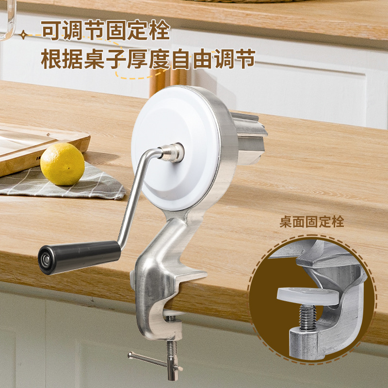 Factory Direct Sales of Large Noodle Machine, Manual Noodle Maker, Shaanxi Northern Noodle Machine, Hand-Cranked Noodle Sheet Machine, Pasta Machine