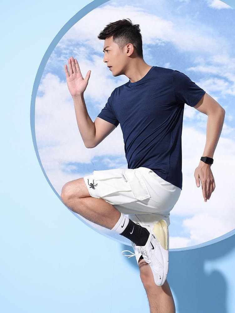 Tennis and Running Sportswear Custom-Made Crystal Silk Quick-Dry Collared Outdoor Sports Short-Sleeve T-Shirt with Logo Embroidery