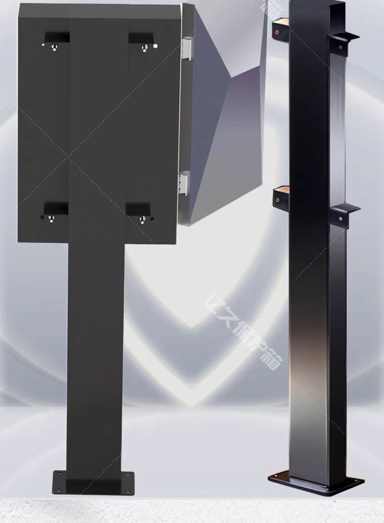 Cyber ​​Charging Pile Protection Box Column Tesla New Energy Outdoor Rainproof Smart Wall-Mounted Column Integrated