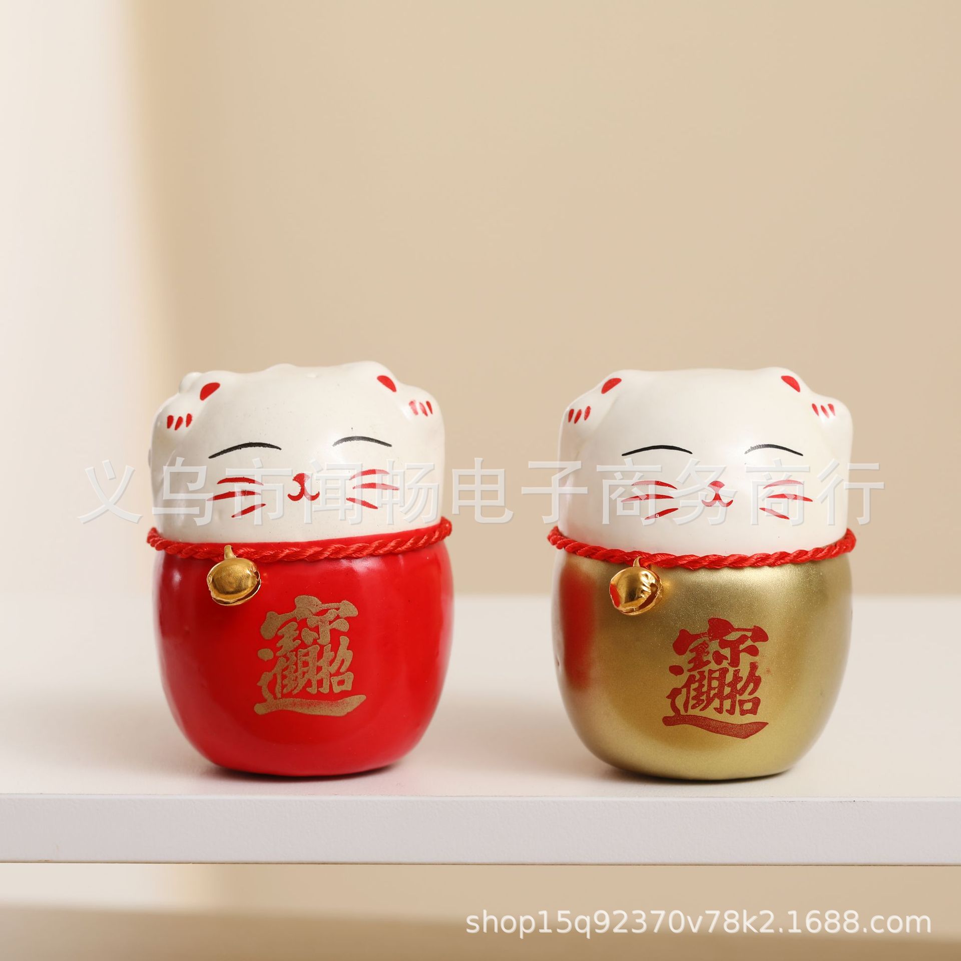 Украшение кота, приносящего богатство и сокровища, оптовая продажа креативных свадебных благословений, ведерко для богатства, DIY аксессуары