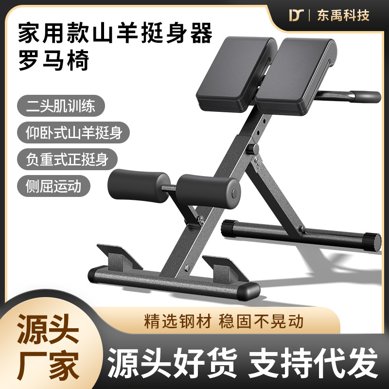Римский стул, регулируемое оборудование для фитнеса, многофункциональный тренажер для спины и живота