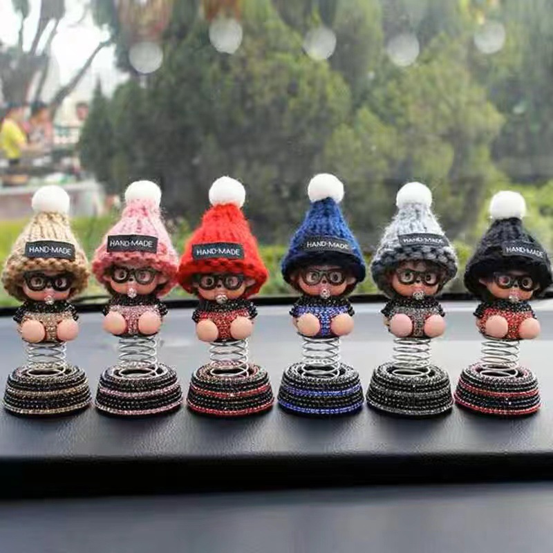 Large Size with Self-Adhesive Pointed Flat Head Spring Base Ultra-Light Clay Soft Pottery DIY Accessories