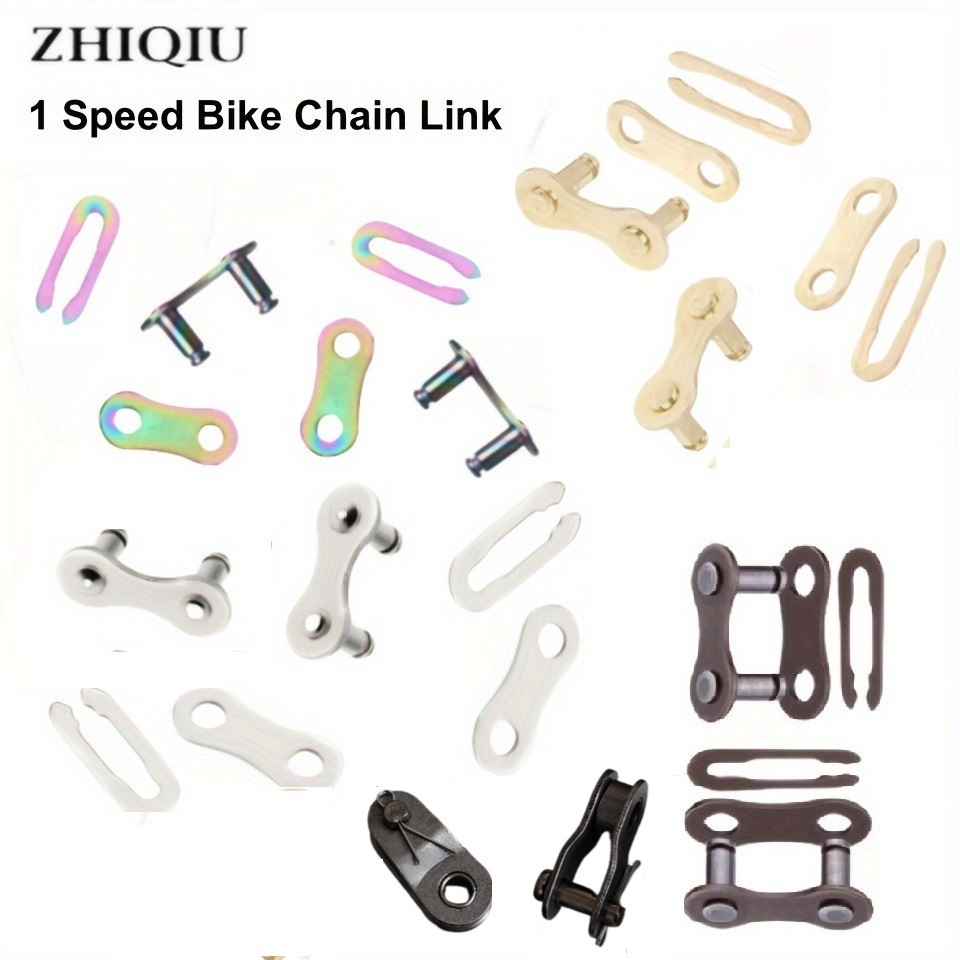 Универсальная цепь для велосипеда с одним скоростным режимом, магический замок, быстроразъемный замок цепи, соединительный порт