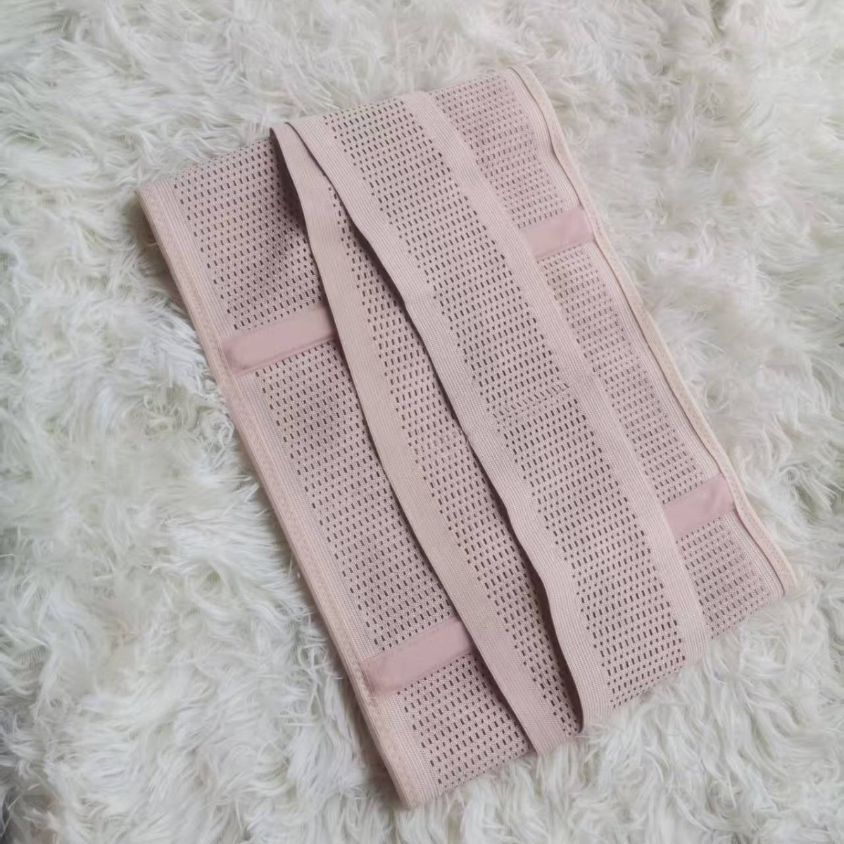 Hollow Pregnant Women's Confinement Belt Three-Piece Set Postpartum Abdominal Belt Hip Tightening Breathable Postpartum Girdle Set