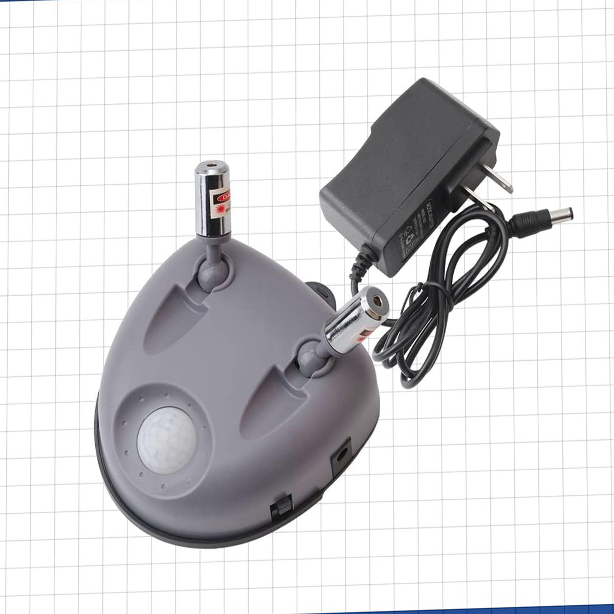 Cross-Border New Product Garage Induction Laser Light Plug-In Battery Model Spot Parking Assist Double-Head Laser Parking Meter