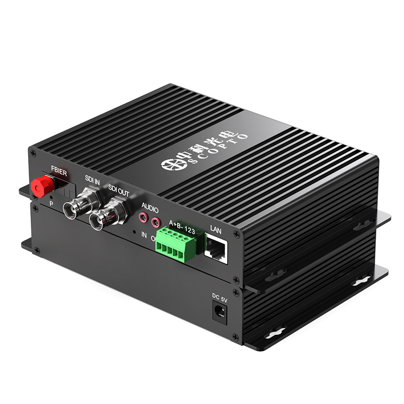 Zhongke Optoelectronics Hd-Sdi Video Optical Transceiver Stable Transmission Plug and Play