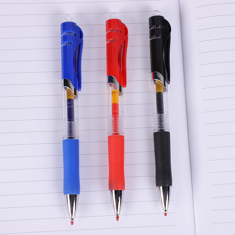 k35 press pen press gel pen teacher Office red pen sign pen student stationery wholesale