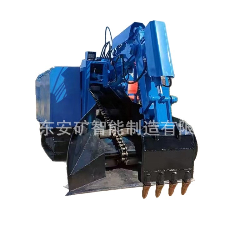 Trough-Type Slag Removal Machine with Large Slope, Hydraulic Pilot Operation, Ankuang 80 Type Crawler Scraper Slag Removal Machine