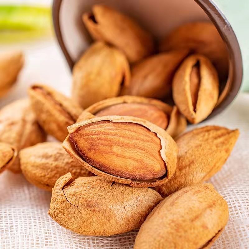 Almond Thin-Skinned Nuts with Milky Flavor, Large Granules, Bagged Dried Fruits, Almond Almonds, Creamy Almonds
