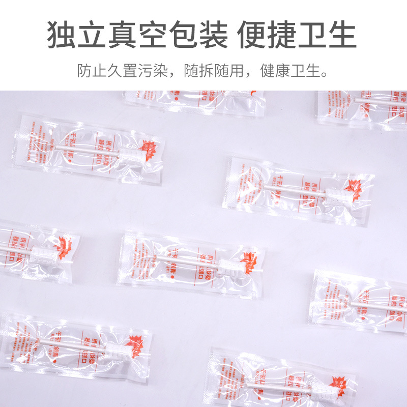 Baby Oral Cleaner Newborn Deciduous Teeth Gauze Toothbrush Disposable Cleaning Stick Oral Artifact Oem