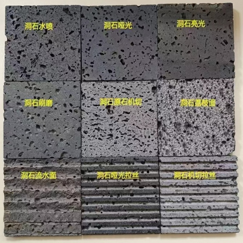 Плита из вулканического камня для мощения дворов вулканическая плита для горячих источников сломанная плитка для сауны наружная стена с сухим подвесом