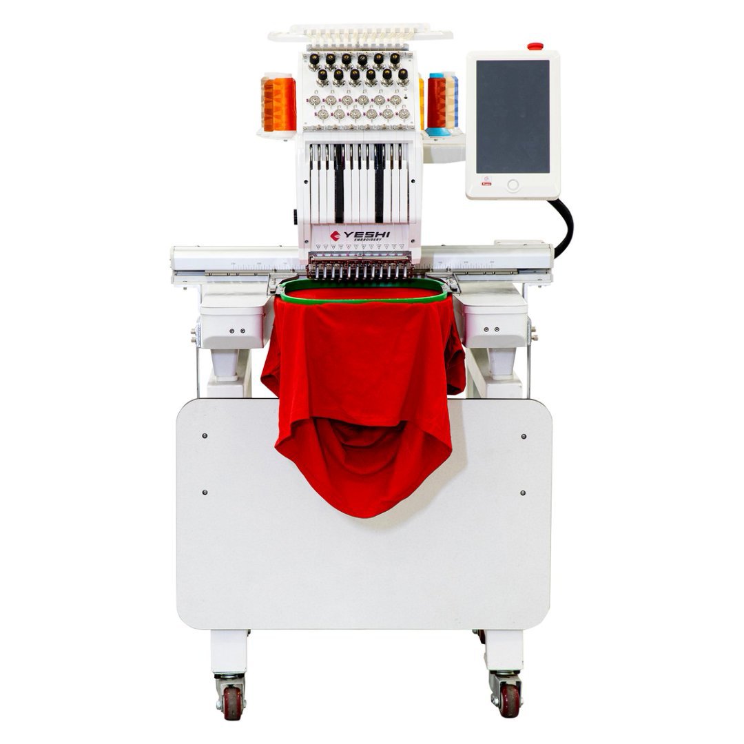 Вышивальная машина Ye 2026 года, с одним головкой, новая домашняя вышивальная машина, многоголовочная, 12 игл, компьютерная вышивальная машина