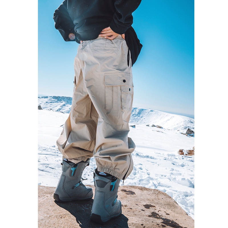 Лыжные брюки Ice 2025 для мужчин и женщин, водонепроницаемые, ветрозащитные, морозостойкие, теплые, износостойкие, для любителей снега