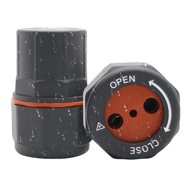 Industrial Grade Ip68 Waterproof Connector V0 Flame Retardant Pa6 M25-M32 Straight-Through/Y-Type Three-Way High Temperature Resistance and Corrosion Resistance