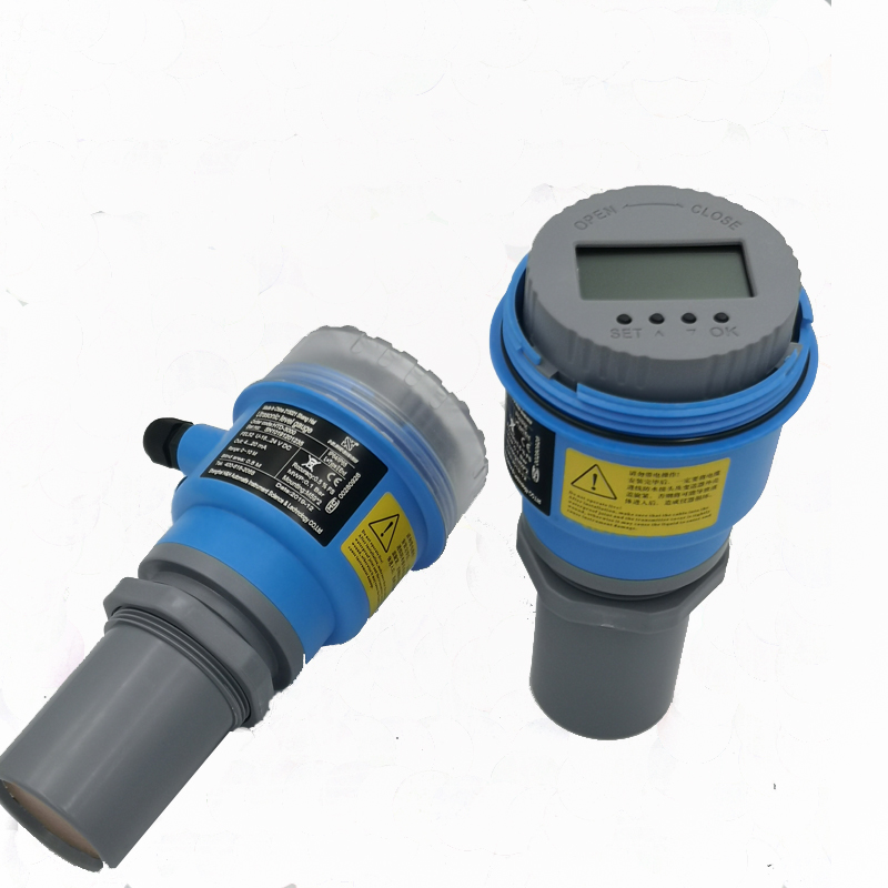 Huanhong 4-20Ma Integrated Ultrasonic Level Meter Sensor Water Level Meter Level Control Split Transmitter