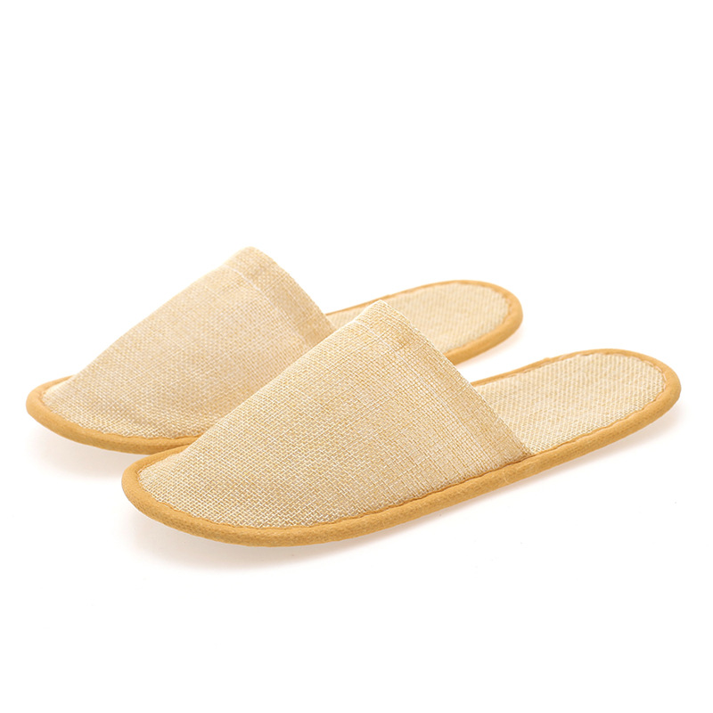 Hotel and homestay disposable slippers non-slip household hospitality hotel supplies beauty salon club linen slippers wholesale