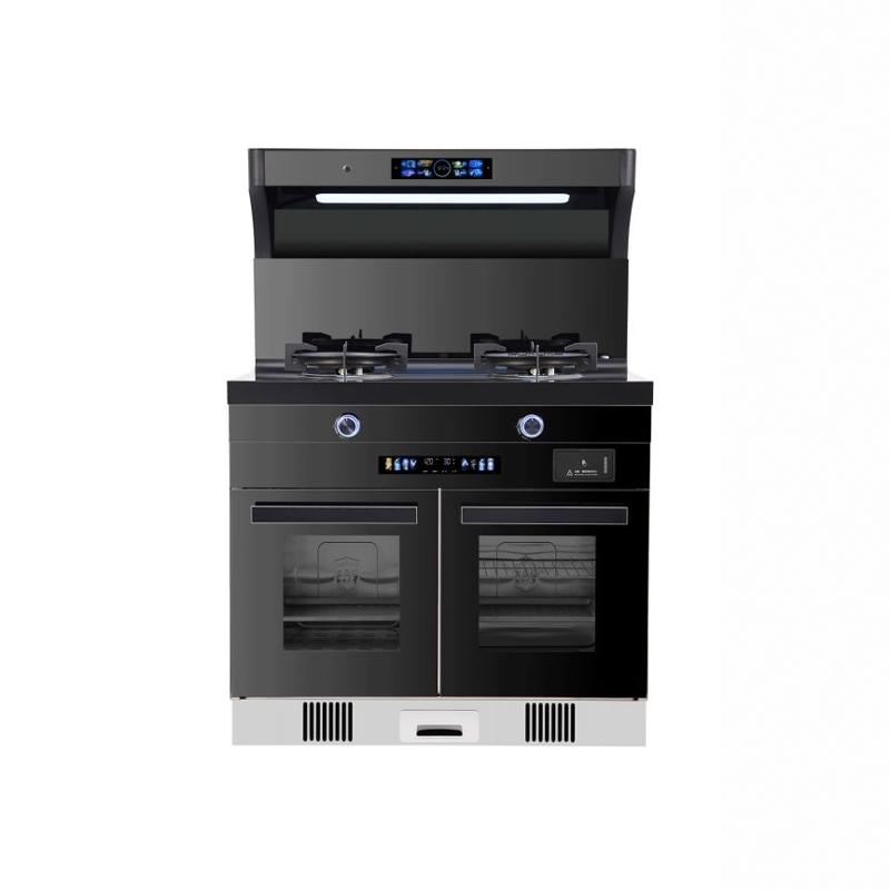 Wholesale Meida Vision Integrated Stove Household All-In-One Stove Variable Frequency Steam Oven Disinfection Cabinet Double Induction Cooker Gas and Electricity