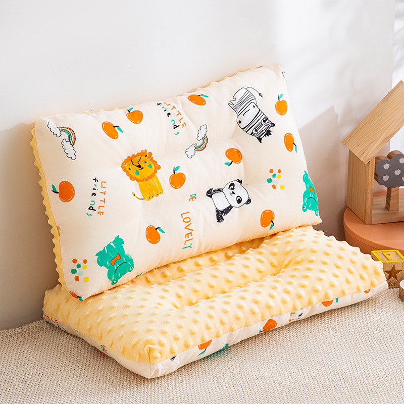 Детская подушка из гороха, бесплатная доставка, 3D washable, мультяшная подушка для сна