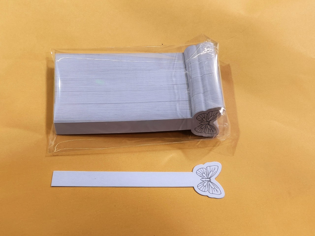 Butterfly Pattern Fragrance Test Paper Special Perfume Fragrance Test Card Fragrance Paper Fragrance Test Paper Essential Oil Fragrance Test Sheet