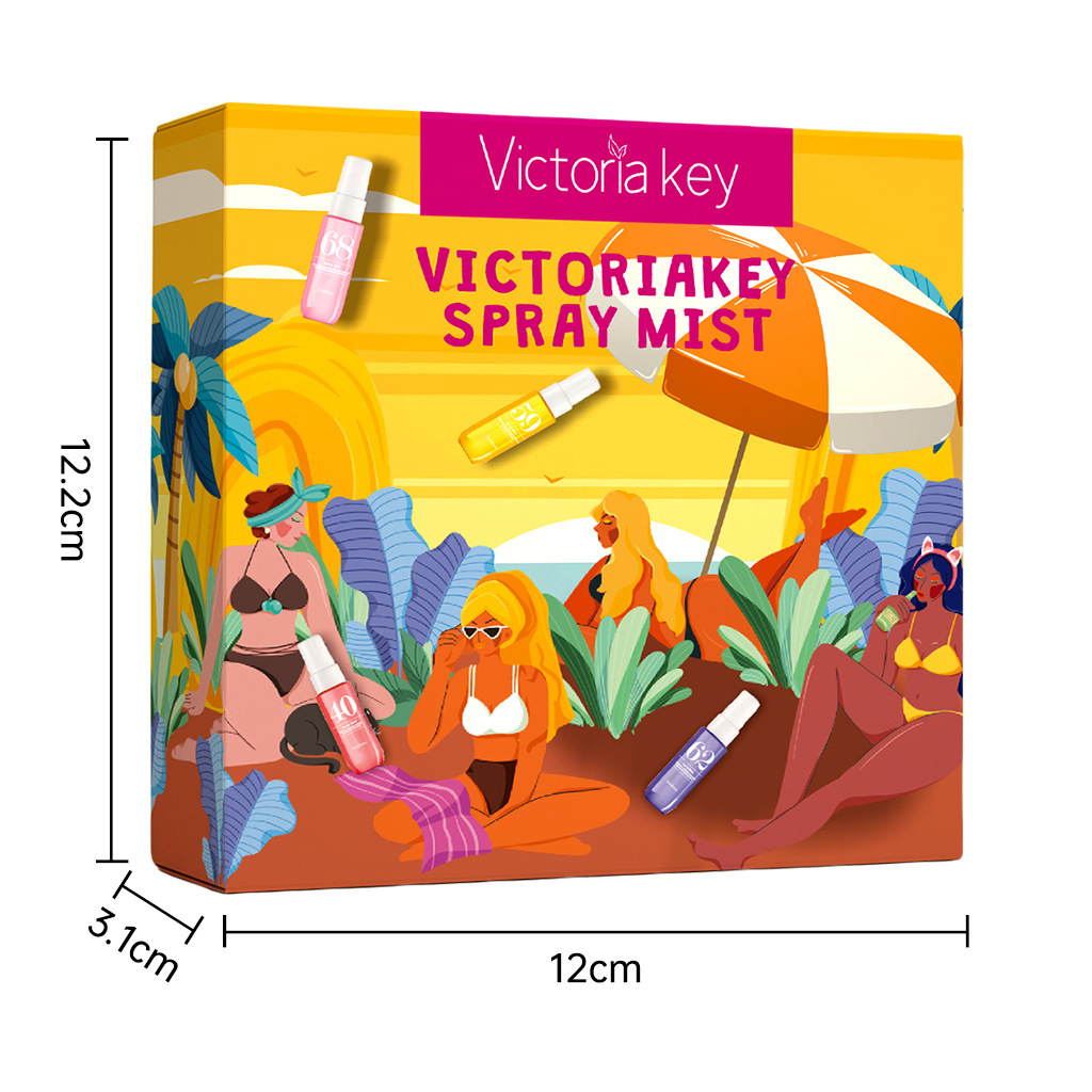 Amazon Explosions Brazil Alcohol-Free Perfume Spray Set 40ML Hair Body Perfume Fragrance Spray Combination