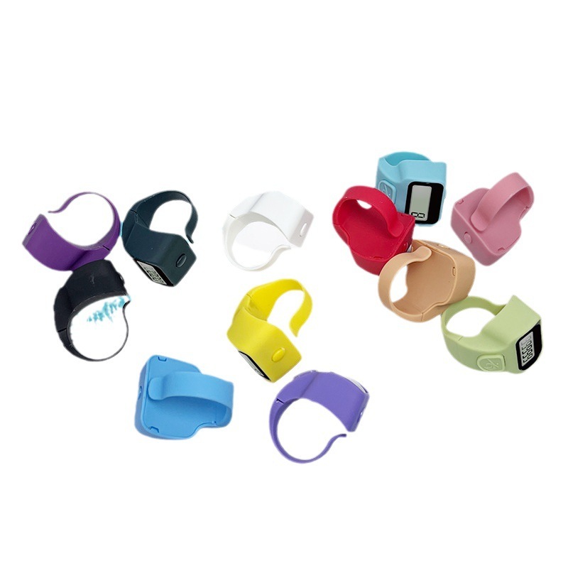 8016j counter! LED light ring finger counting machine new cost-effective multi-color