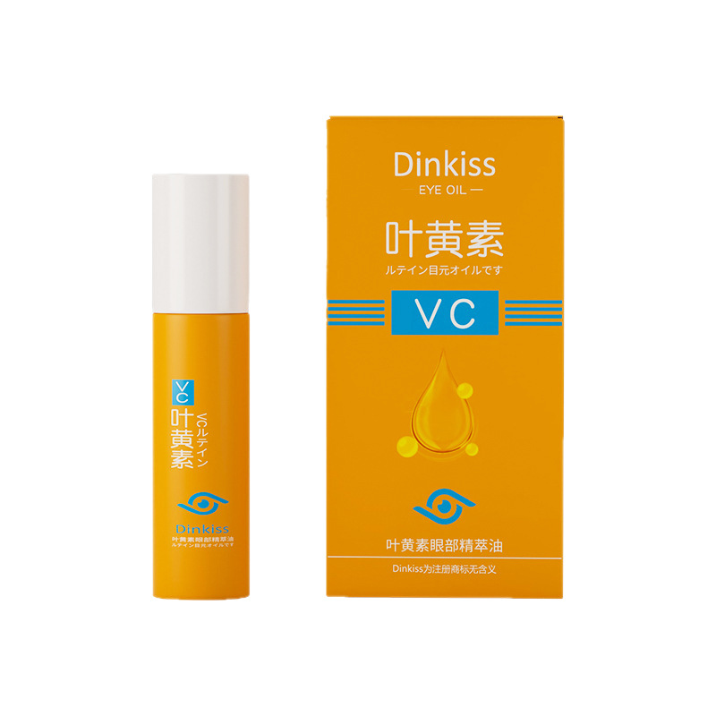 Dr. Dinkiss Lutein Eye Oil Eye Essence Oil Improve Dull Light Eye Pattern Dark Circles Wrinkle Cream FDA