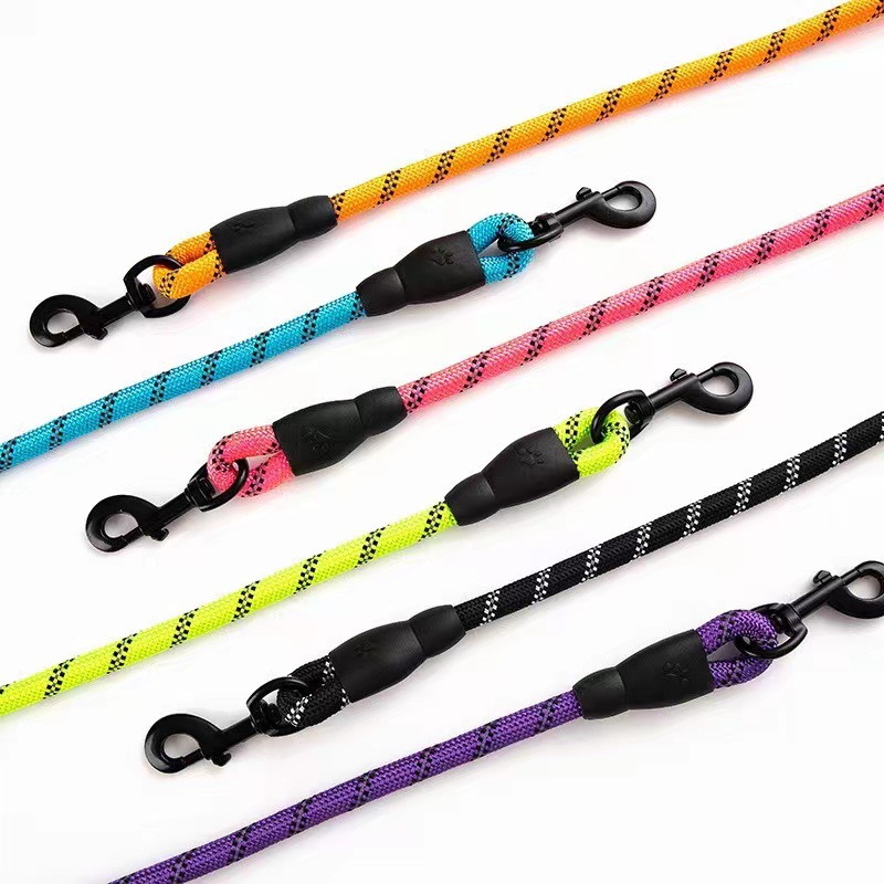Explosion-proof reflective pet leash dog leash dog leash dog leash large and medium-sized dog leash manufacturers wholesale