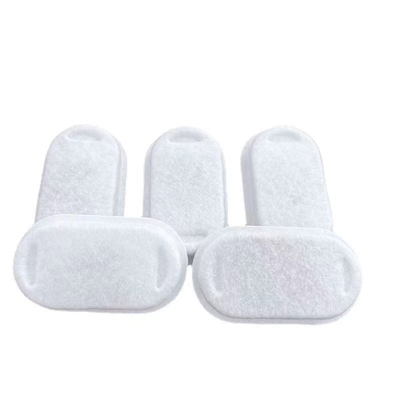 Pet Water Dispenser Filter Element Cross-Border Cat and Dog Water Feeding Activated Carbon Resin Replacement Core Water Dispenser Accessories