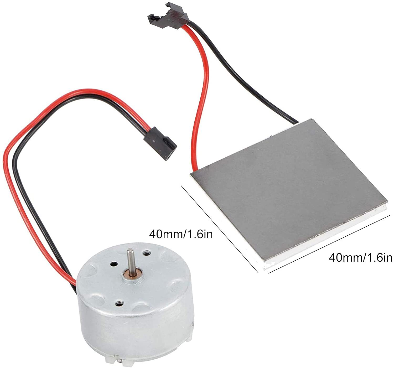 New product spot real fire wood fireplace fan repair new accessories temperature difference power generation film Motor set universal