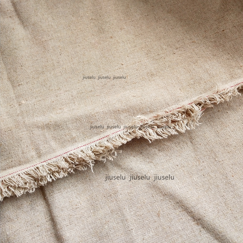 Basic Cotton and Linen Fabrics for Lining Bags and Accessories, Virgin Linen Fabrics, Linen Fabrics, 3 Yuan, 1.0m Quarters